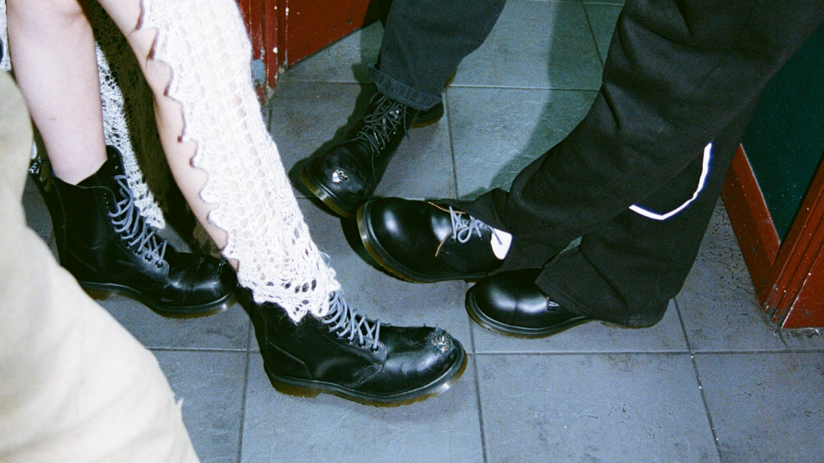 DR. MARTENS AND SLAM JAM GIVE MAINSTREAM THE BOOT. OUTLIER IS THEIR NEW SHOE TOGETHER.