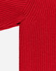 Slam Jam Wool Roundneck Military Sweater Red