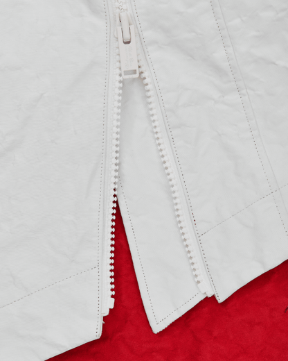 Space Odyssey Explosive Bolts Parka White