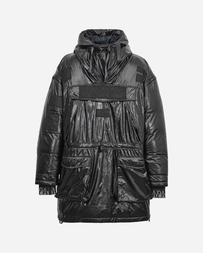 Martine Rose Skidoo Nas Long Anorak Parka Black