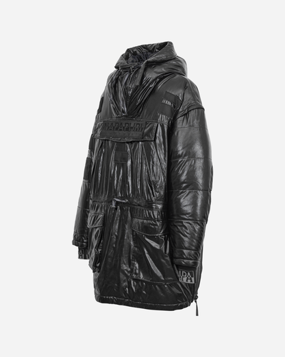 Martine Rose Skidoo Nas Long Anorak Parka Black