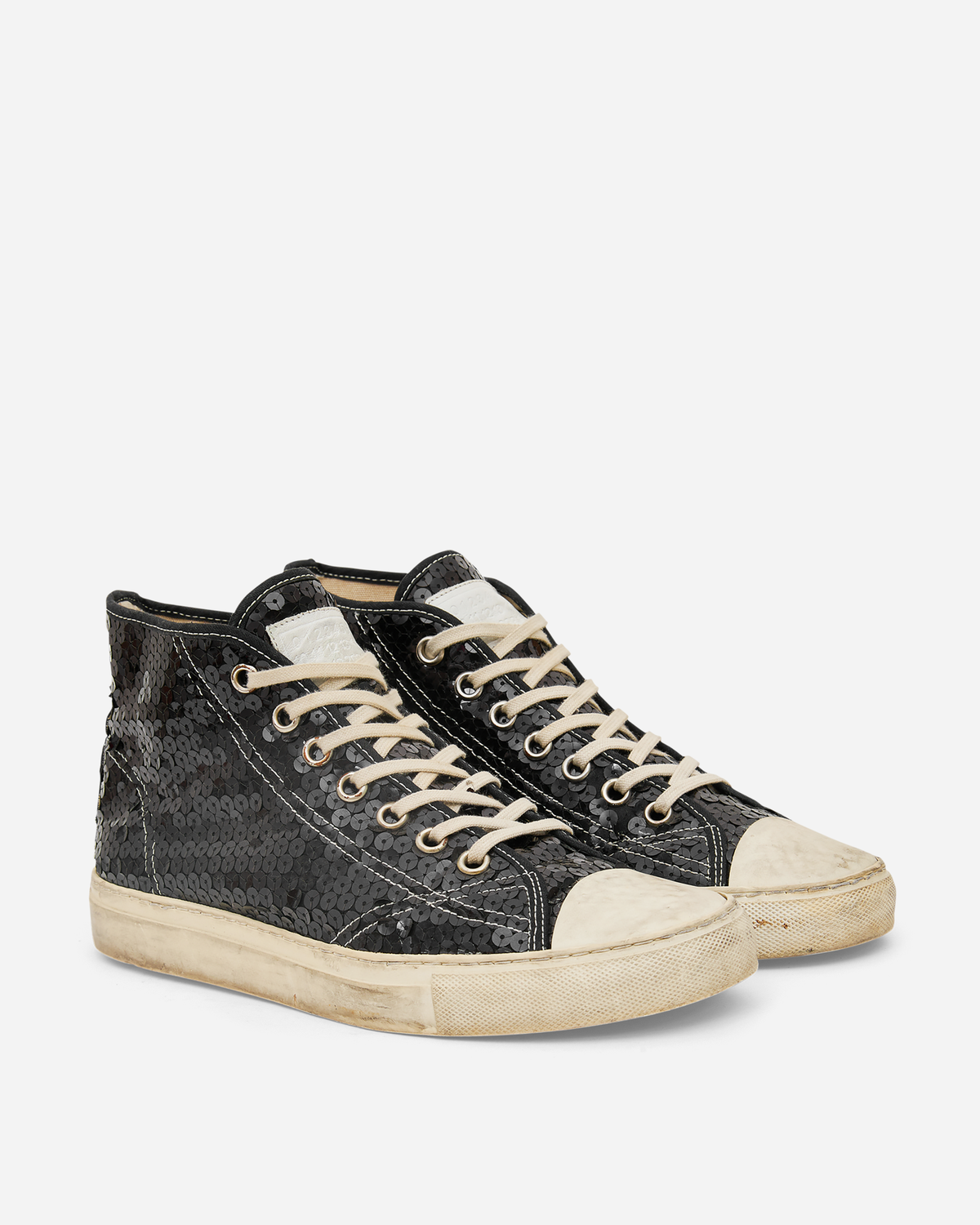 Sequin Sneakers Black
