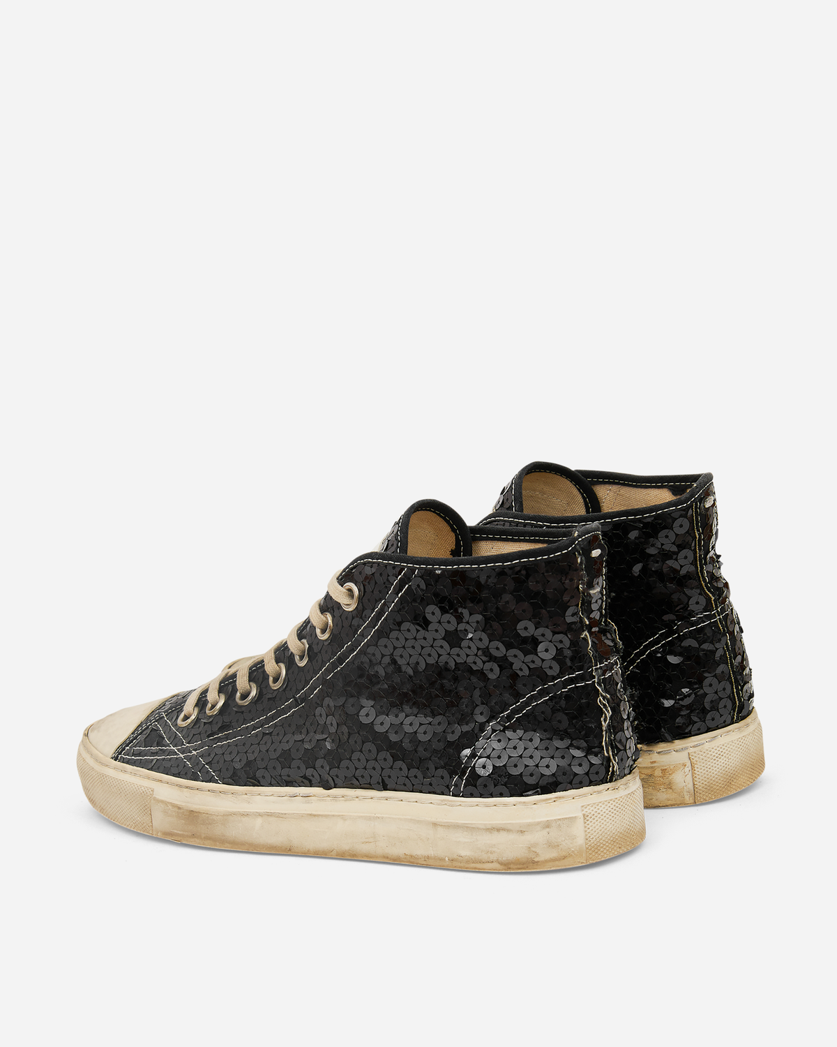 Sequin Sneakers Black