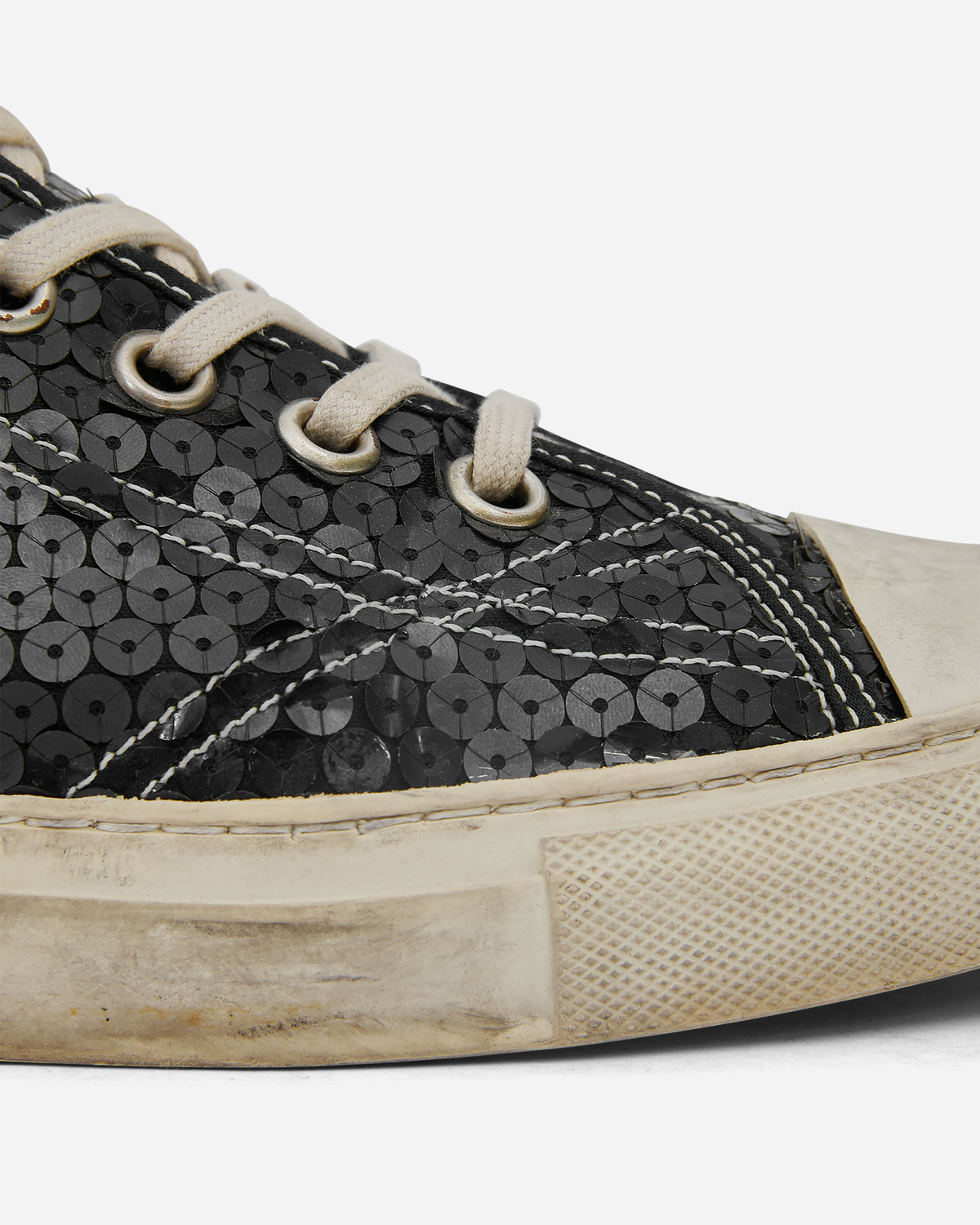 Sequin Sneakers Black
