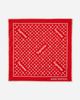 Supreme Monogram Bandana Red