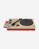 Portable Record Player Gp-3r Red