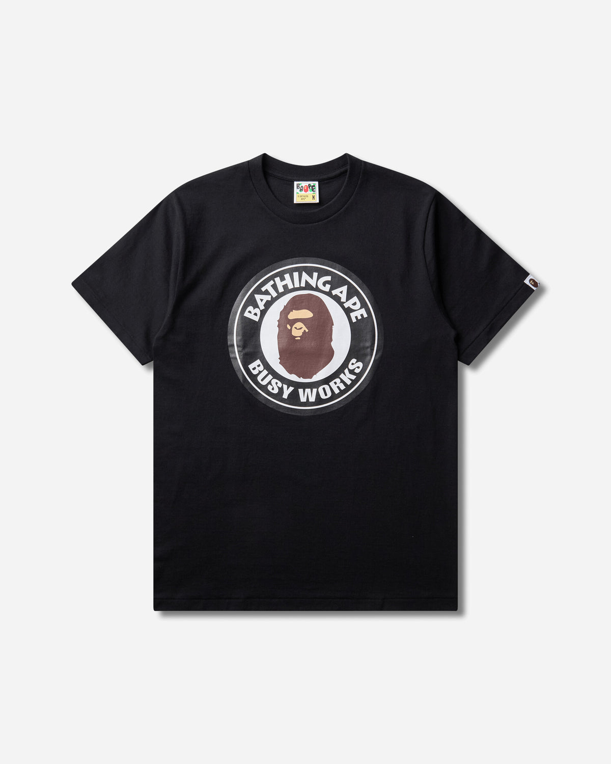 A Bathing Ape Busy Works Tee Black T-Shirts Shortsleeve 1M80110002 BKX