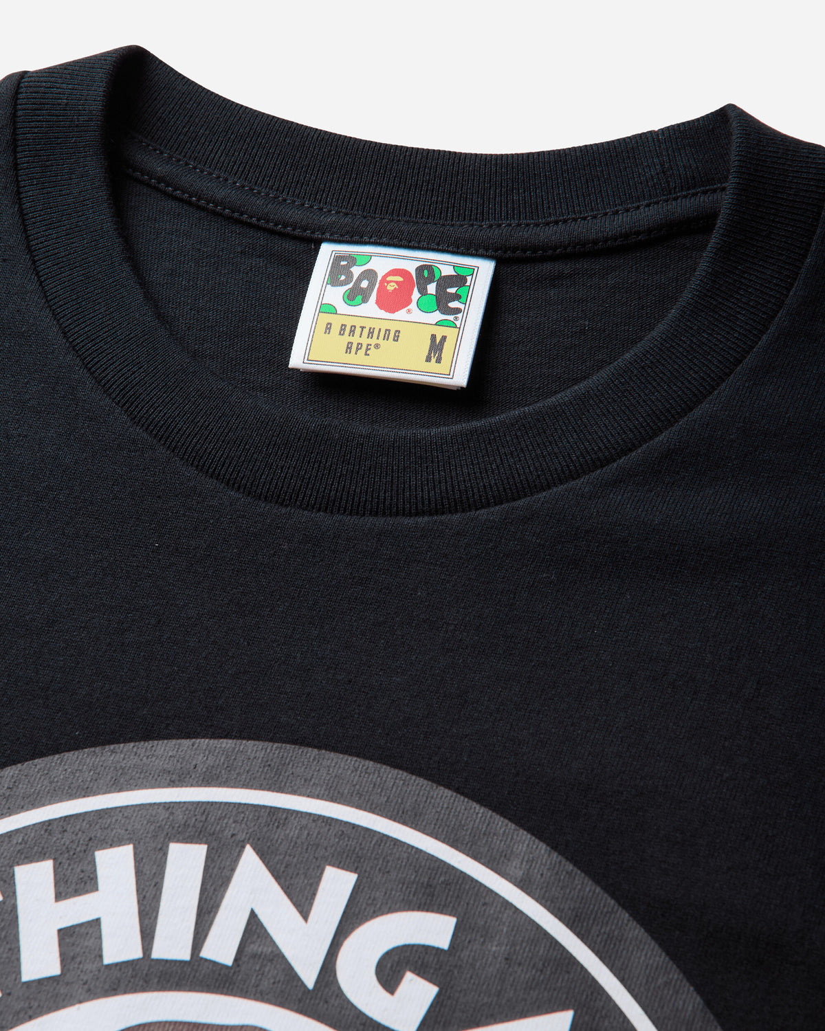 A Bathing Ape Busy Works Tee Black T-Shirts Shortsleeve 1M80110002 BKX