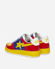 A Bathing Ape Bape Sta #6-4 M2 Red Sneakers Low 1M30191329 RED
