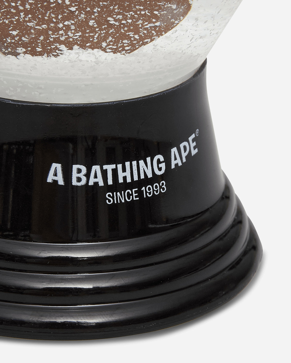 A Bathing Ape Ape Head Snow Globe M Brown Home Decor Design Items 1L80182014 BROWN
