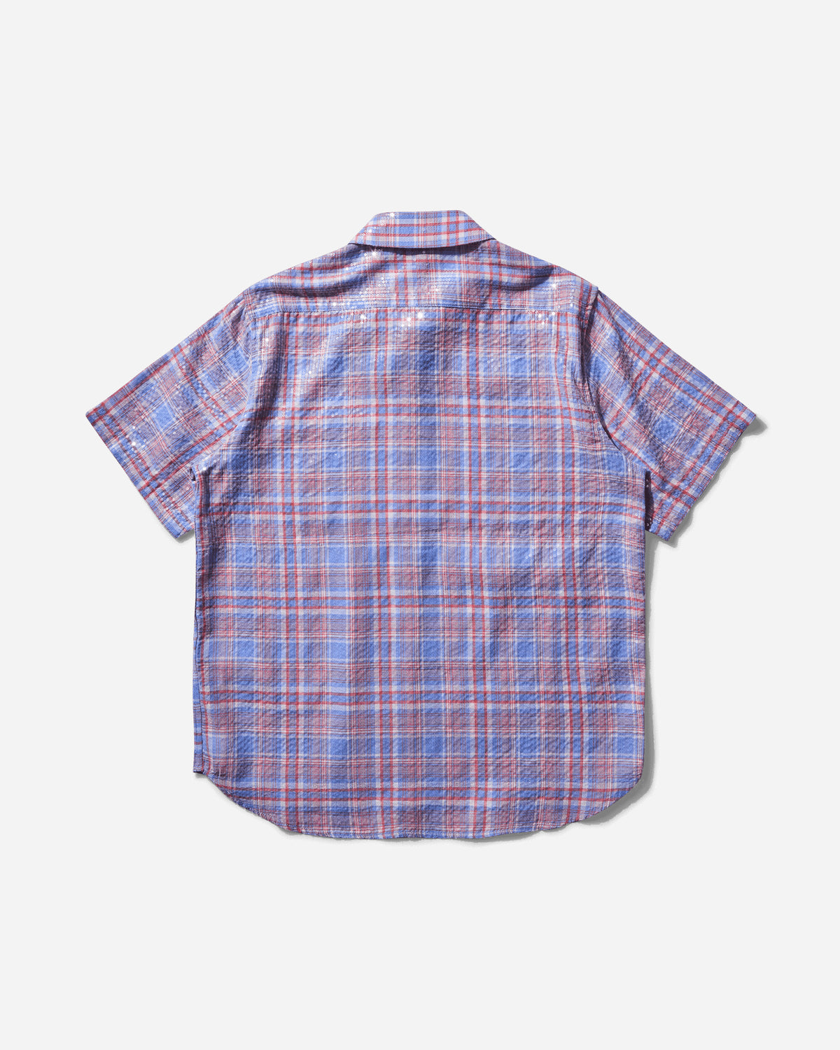 AFB Spangle Ss Shirt Red Shirts Shortsleeve Shirt SPANGLESHIRT RED
