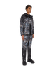 And Wander Stone Printed Rip Black Pants Trousers 5740222009 010