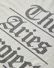 Aries Distressed The Aries Project Dress Off White Dresses Dress Mid AR5001504 Off White