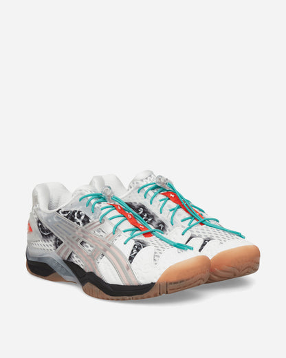 Asics Gel-Resolution 5 White/Red Sneakers Low 1203B448-100