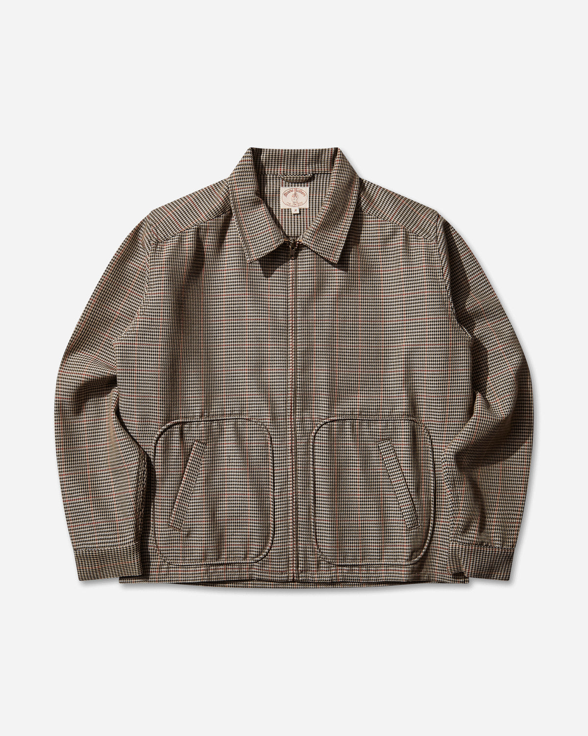 Brain Dead Brooks Brothers Harrington Jacket Tan Coats and Jackets Jackets BDP25O060044 T