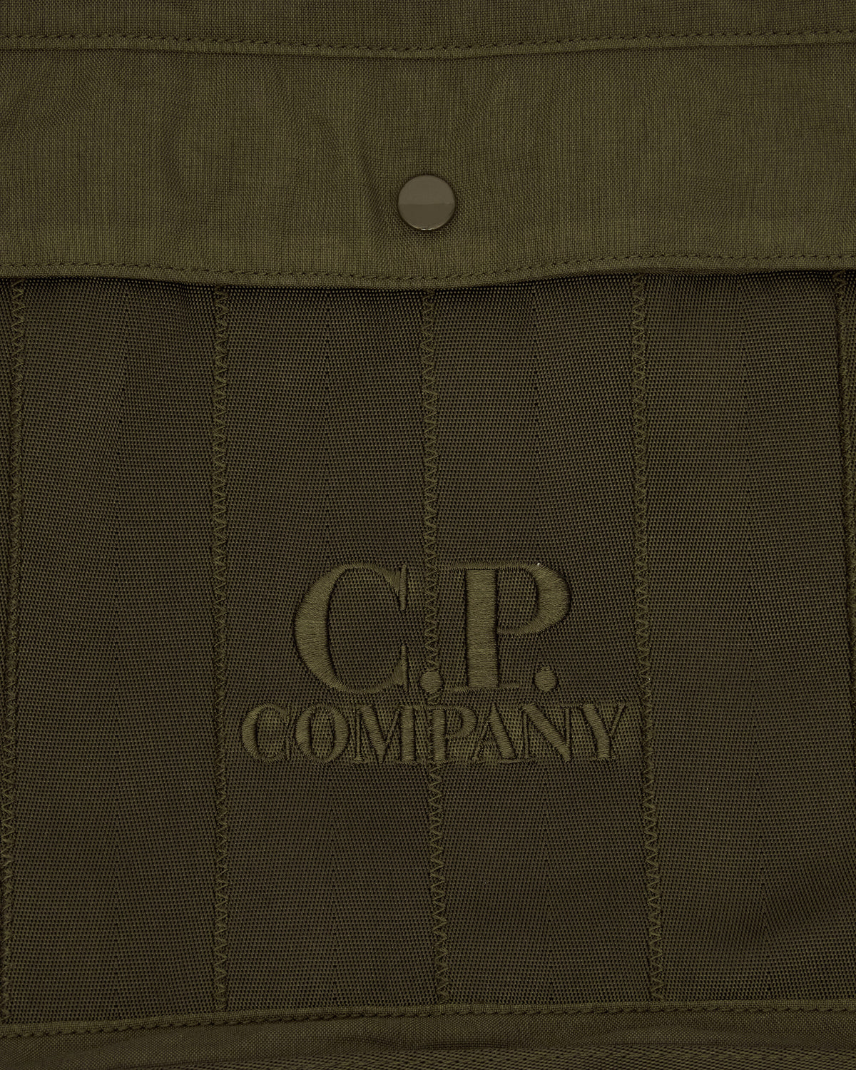 C.P. Company Herringbone Mixed Carry Bag IVY GREEN Bags and Backpacks Shoulder Bags 21CMAC040A-005349M 683