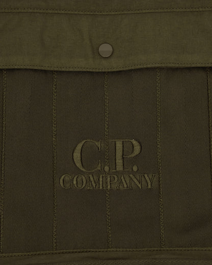 C.P. Company Herringbone Mixed Carry Bag IVY GREEN Bags and Backpacks Shoulder Bags 21CMAC040A-005349M 683