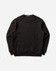 C.P. Company Diagonal Raised Fleece Crewneck Lens Sweatshirt BLACK Sweatshirts Crewneck RCCMSS713A-005086W 999