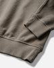 C.P. Company Sweatshirts Crew Neck In Brushed Emerized Diagonal Fleece Fallen Rock Sweatshirts Crewneck 21CMSS192A-006614G 356