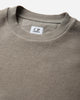 C.P. Company Sweatshirts Crew Neck In Brushed Emerized Diagonal Fleece Fallen Rock Sweatshirts Crewneck 21CMSS192A-006614G 356