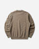 C.P. Company Sweatshirts Crew Neck In Brushed Emerized Diagonal Fleece Fallen Rock Sweatshirts Crewneck 21CMSS192A-006614G 356