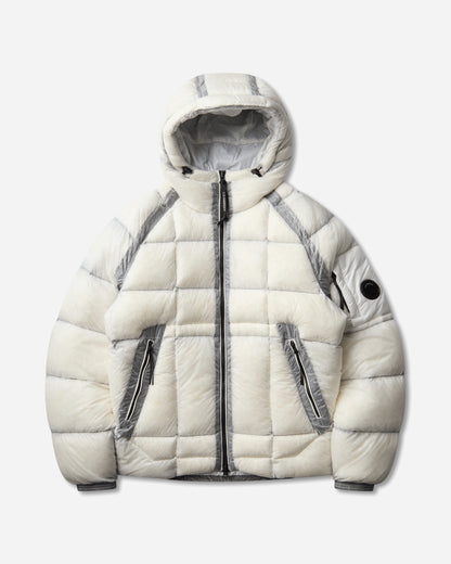 C.P. Company D.D. Shell Hooded Down Jacket GAUZE WHITE Coats and Jackets Down Jackets RFCMOW702A-110416A 103