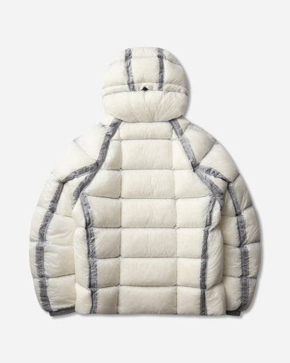 C.P. Company D.D. Shell Hooded Down Jacket GAUZE WHITE Coats and Jackets Down Jackets RFCMOW702A-110416A 103