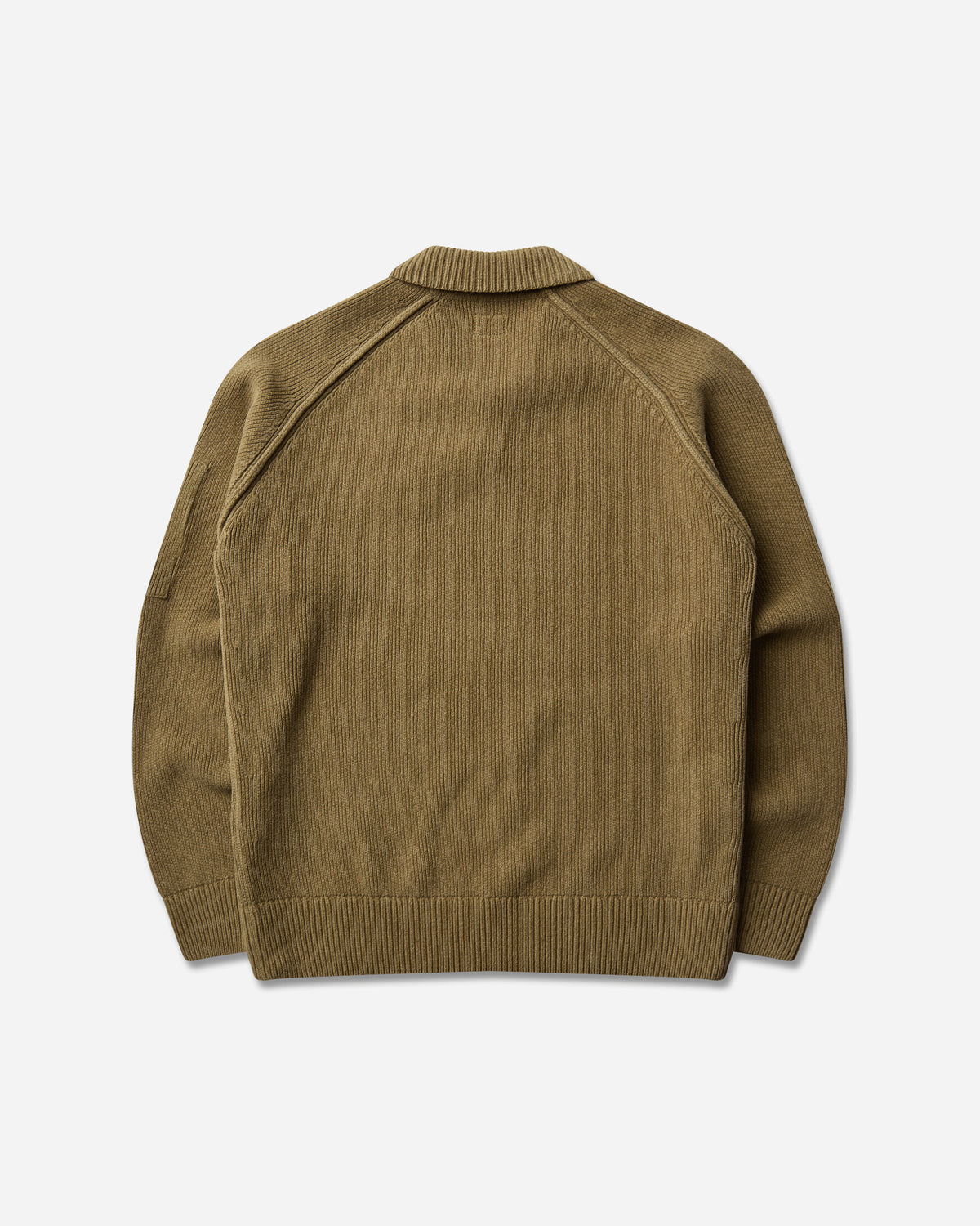 C.P. Company Chenille Cotton Polo Sweater ERMINE Knitwears Sweaters 21CMKN198A-005558G 340