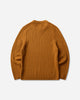 C.P. Company Full Rib Cotton Crewneck Lens Sweater BUCK THORN BROWN Knitwears Sweaters 21CMKN101A-006608A 232
