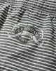 C.P. Company Beachwear Boxer In Flatt Stripes Printed Gunmetal Swimwear Swim Trunks 20CMBW289A-110690P 921