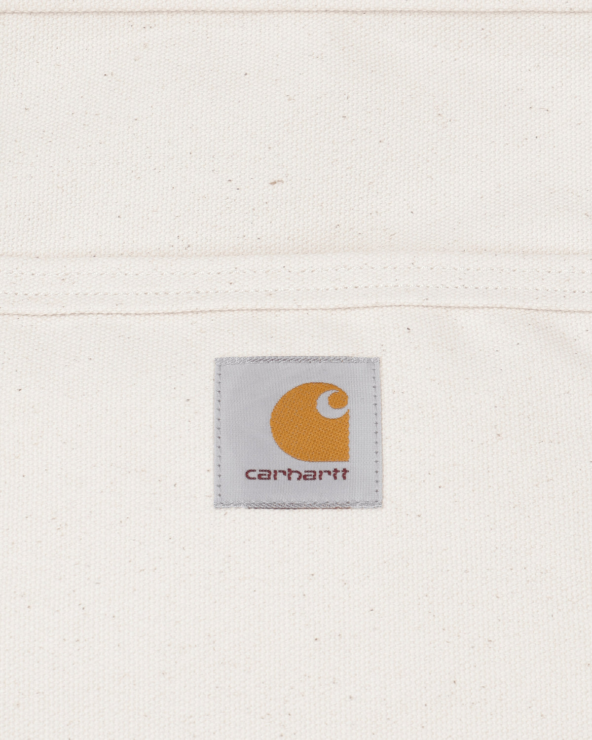 Carhartt WIP Canvas Beach Tote Natural/Black Bags and Backpacks Tote Bags I036926 1K6XX