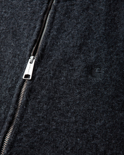 Carhartt WIP Curtis Sweater Jacket Tangled Black Knitwears Cardigans I037033 3Z8XX