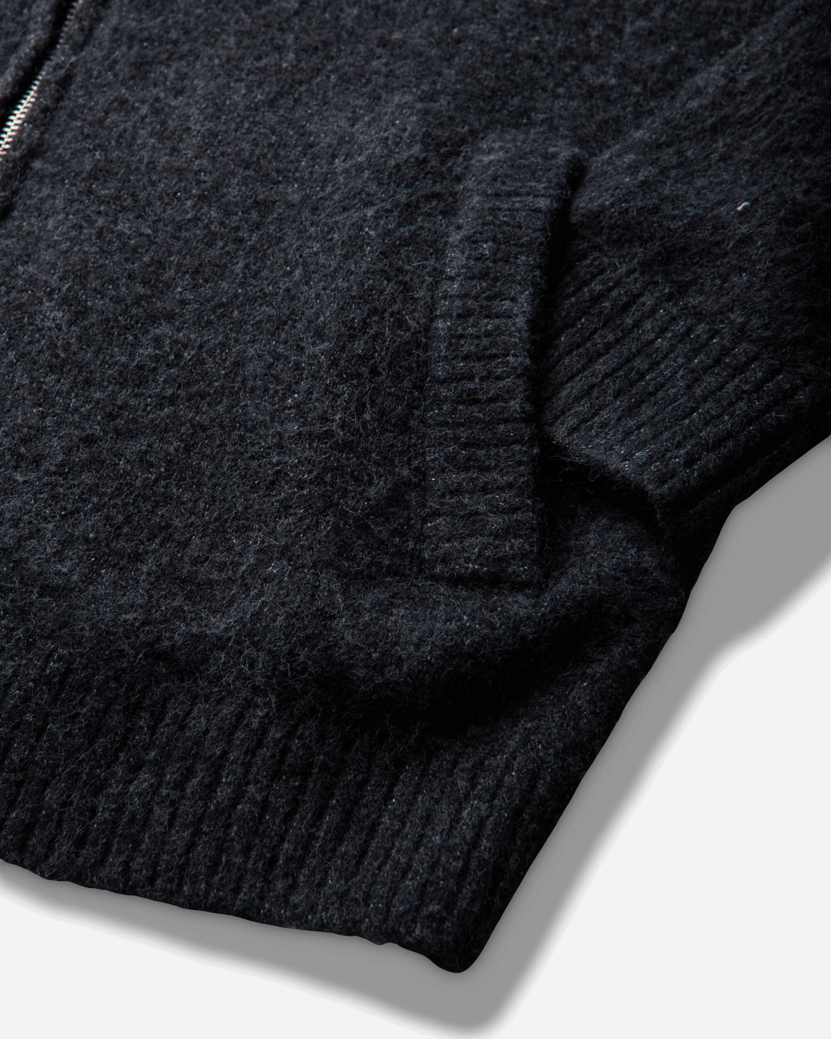 Carhartt WIP Curtis Sweater Jacket Tangled Black Knitwears Cardigans I037033 3Z8XX