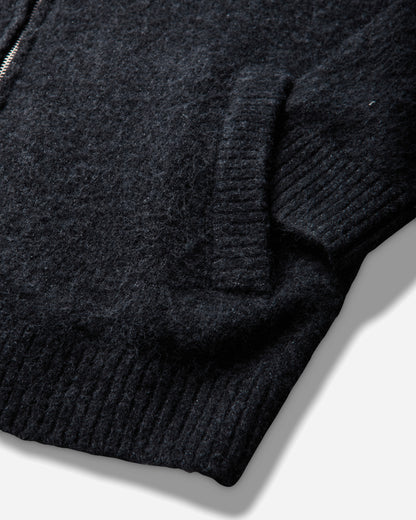 Carhartt WIP Curtis Sweater Jacket Tangled Black Knitwears Cardigans I037033 3Z8XX