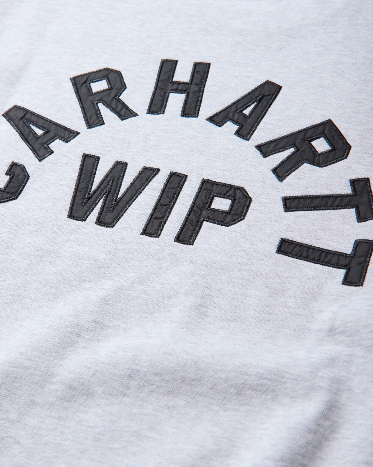 Carhartt WIP Arch Script Sweat Ash Heather/Dark Navy Sweatshirts Crewneck I037266 11T06