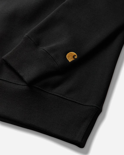 Carhartt WIP Chase Sweat Black/Gold Sweatshirts Crewneck I033660 00FXX