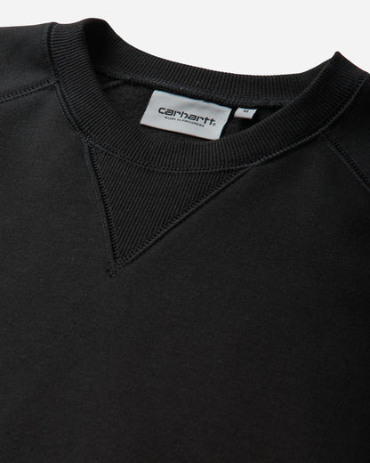 Carhartt WIP Chase Sweat Black/Gold Sweatshirts Crewneck I033660 00FXX