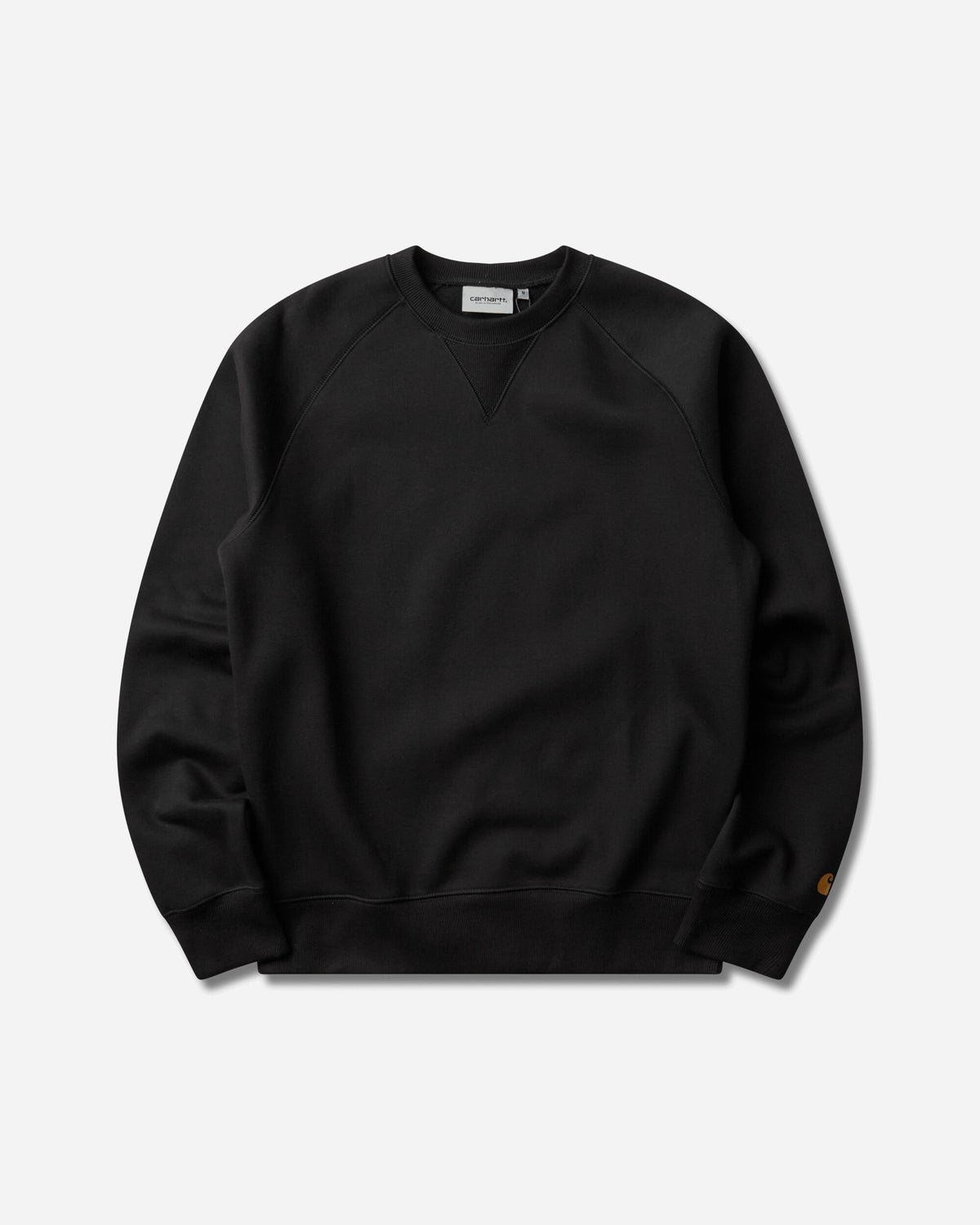 Carhartt WIP Chase Sweat Black/Gold Sweatshirts Crewneck I033660 00FXX
