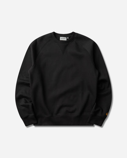 Carhartt WIP Chase Sweat Black/Gold Sweatshirts Crewneck I033660 00FXX