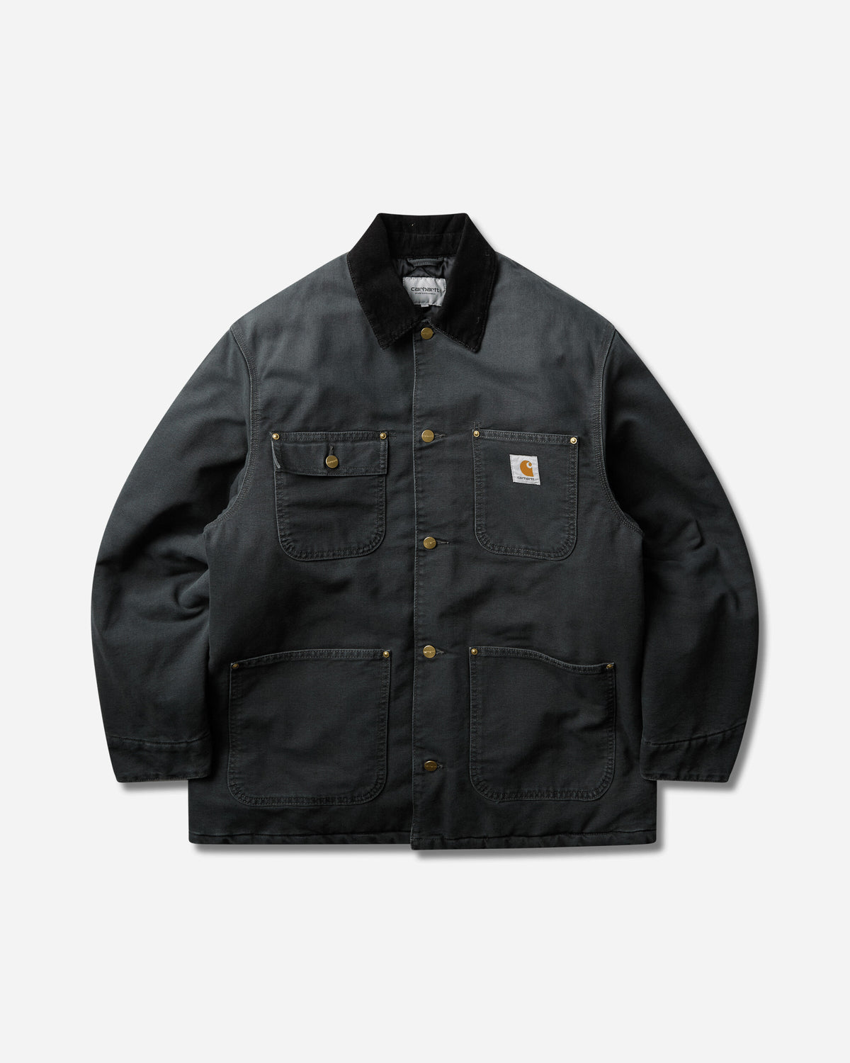 Carhartt WIP Og Chore Coat Raven/Black Coats and Jackets Jackets I035613 3WM4O