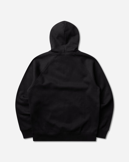 Carhartt WIP Hooded Chase Jacket Black/Gold Sweatshirts Zip-Ups I033664 00FXX