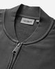 Carhartt WIP Longhand Bomber Black/White Sweatshirts Zip-Ups I036864 0D2GD