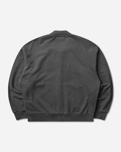Carhartt WIP Longhand Bomber Black/White Sweatshirts Zip-Ups I036864 0D2GD