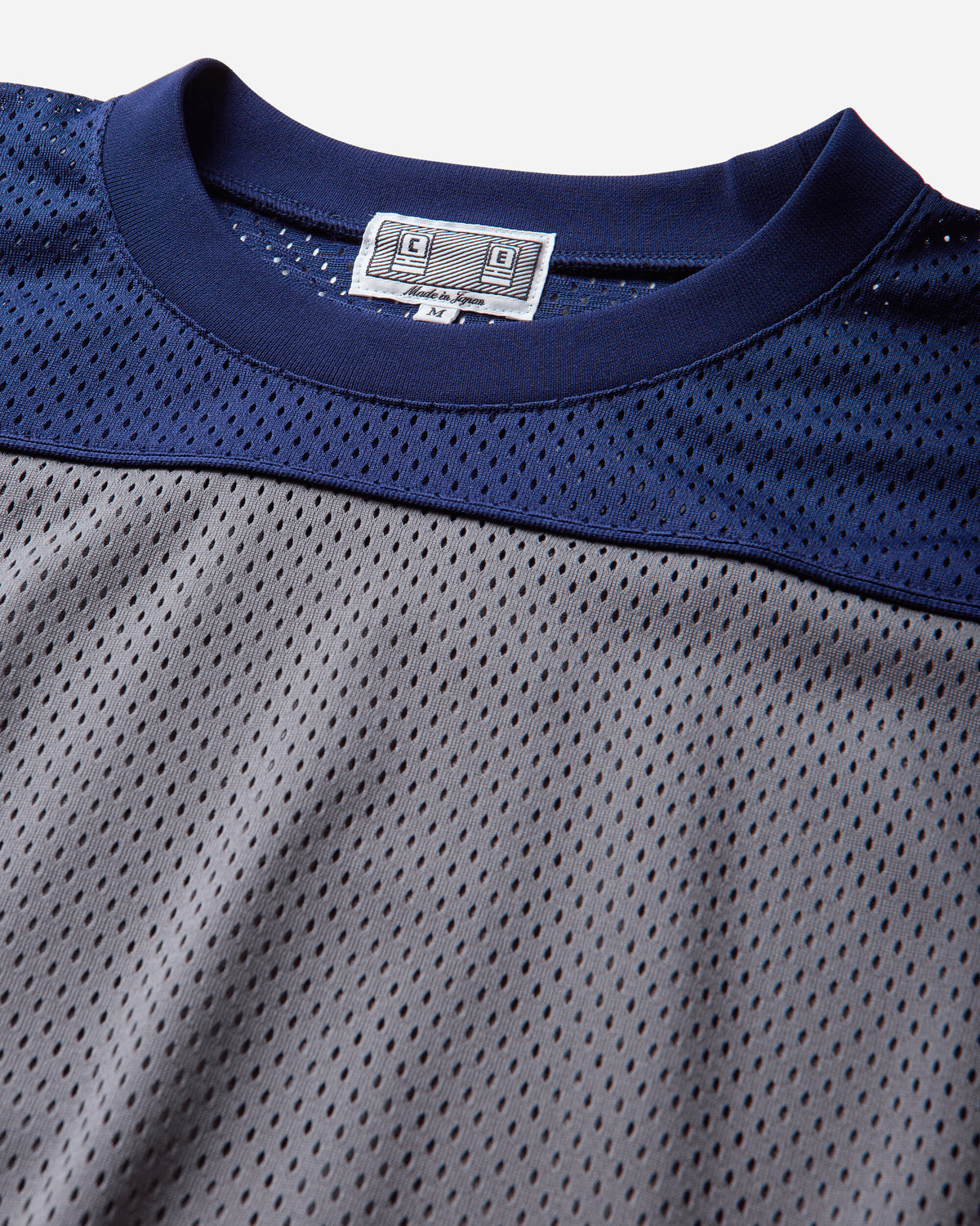 Cav Empt Md Temporal Distortion Mesh Ss Top Navy Navy T-Shirts Shortsleeve CES30CS23 NAVY
