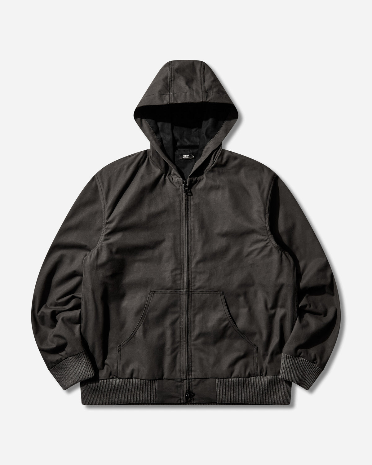 Chito Work Jacket Washed Black Coats and Jackets Denim Jackets C0825D004 WASHEDBLACK