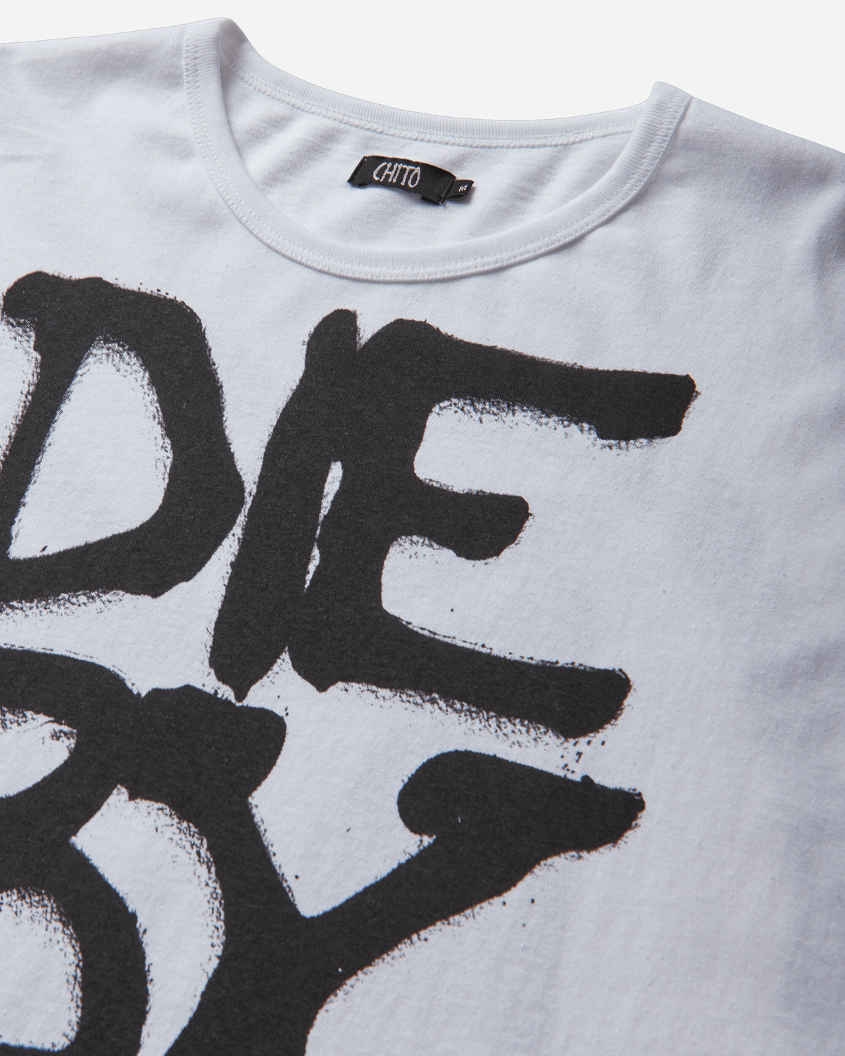 Chito Die By The Code White T-Shirts Shortsleeve C0226T007 WHITE