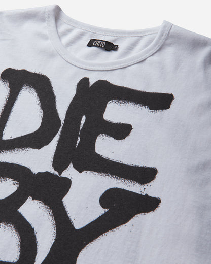 Chito Die By The Code White T-Shirts Shortsleeve C0226T007 WHITE