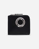 Comme Des Garçons Wallet Wallet / Silver Eyelet Black Wallets and Cardholders Wallets SA3100SE 1