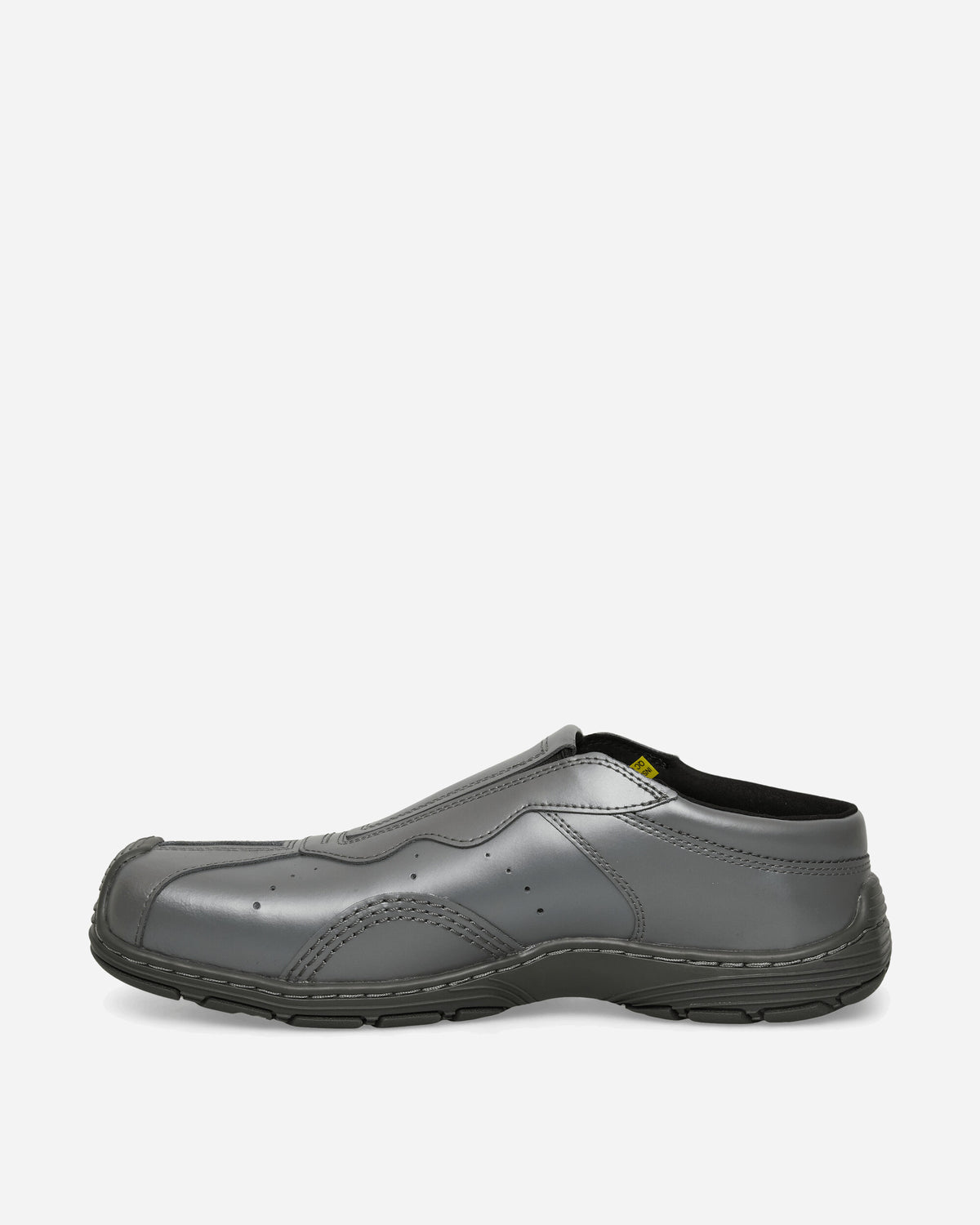 Dr. Martens Aurix Slip On Gunmetal Satin Finish Leather Sneakers Slip-On 42292020