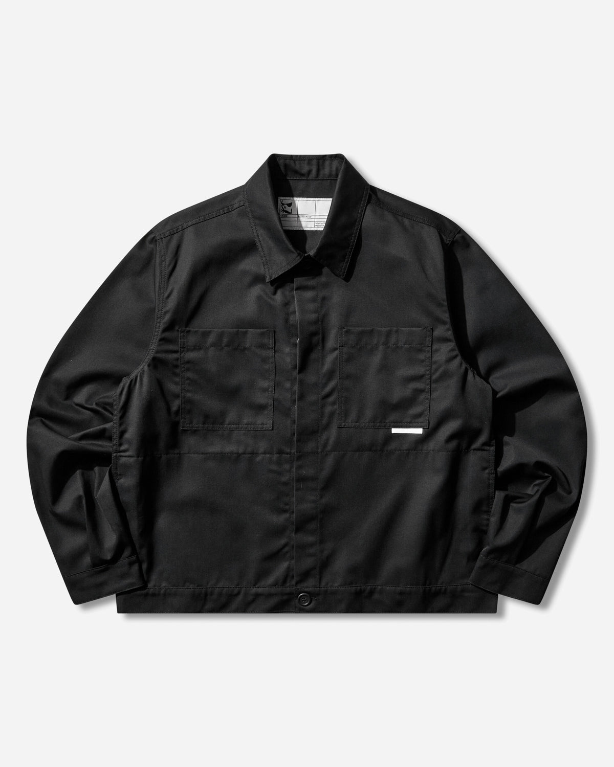 GR10K 40000 Replicated Short Jacket Black Coats and Jackets Jackets DR831177DR01 01